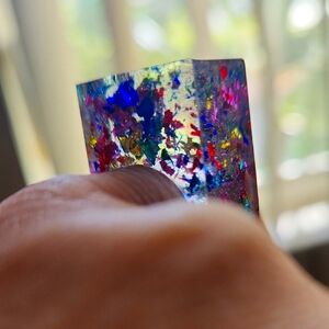 Colorful Resin Ring